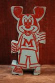 画像2: ct-250319-01 Mickey Mouse 1960's Stormbecker "ACROBATS" Wooden Figure (E)