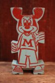 画像2: ct-250319-01 Mickey Mouse 1960's Stormbecker "ACROBATS" Wooden Figure (C)