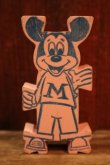 画像2: ct-250319-01 Mickey Mouse 1960's Stormbecker "ACROBATS" Wooden Figure (K)