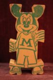 画像2: ct-250319-01 Mickey Mouse 1960's Stormbecker "ACROBATS" Wooden Figure (N)