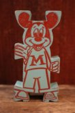 画像1: ct-250319-01 Mickey Mouse 1960's Stormbecker "ACROBATS" Wooden Figure (C)