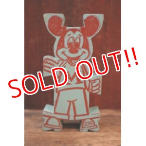 画像: ct-250319-01 Mickey Mouse 1960's Stormbecker "ACROBATS" Wooden Figure (C)