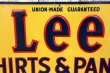画像2: dp-250319-25 Lee 1940's-1950's SHIRT AND PANTS Advertising Metal Sign