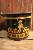 画像1: dp-250404-06 NATIONAL LEAD COMPANY / DUTCH BOY 1950's-1960's SOFT PASTE WHITE LEAD 50 LBS. NET BUCKET