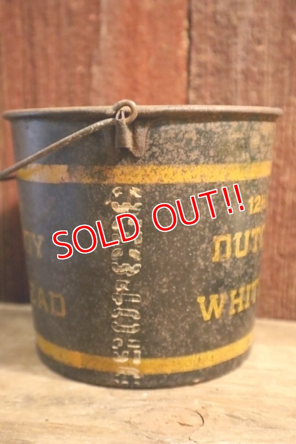 画像4: dp-250401-08 NATIONAL LEAD COMPANY / DUTCH BOY 1950's-1960's WHITE LEAD BUCKET
