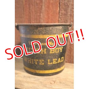 画像: dp-250401-08 NATIONAL LEAD COMPANY / DUTCH BOY 1950's-1960's WHITE LEAD BUCKET