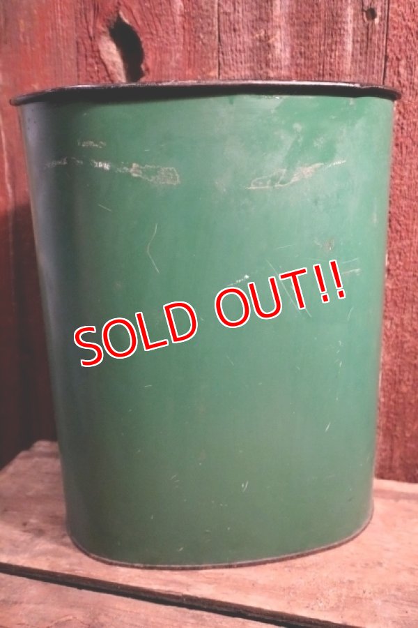 画像7: dp-250404-09 WEIBRO CORP 1970's Sports Themed Metal Trash Can 
