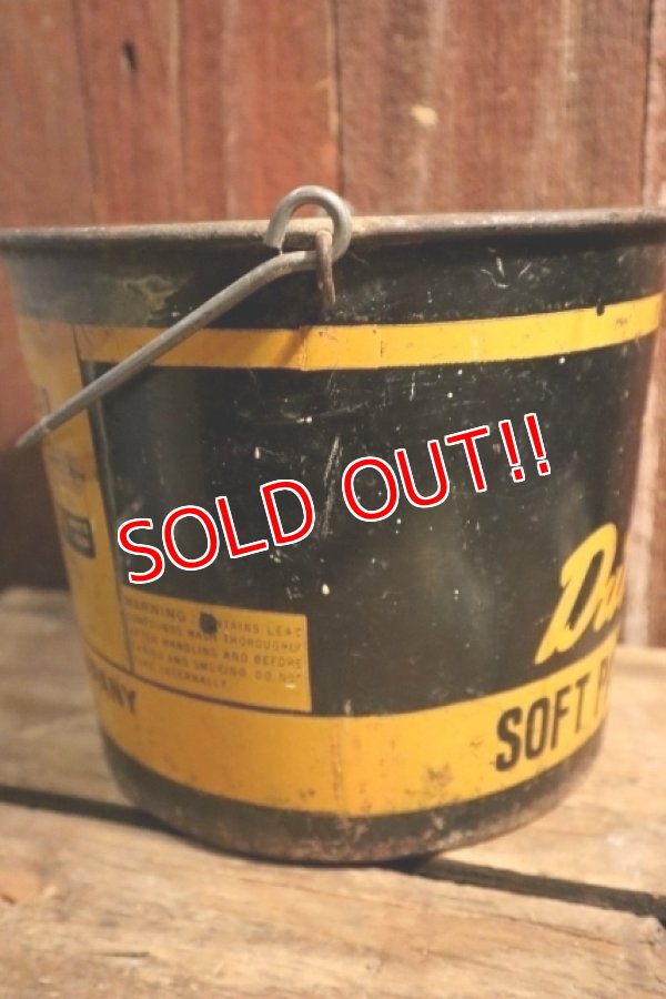 画像4: dp-250404-06 NATIONAL LEAD COMPANY / DUTCH BOY 1950's-1960's SOFT PASTE WHITE LEAD 50 LBS. NET BUCKET
