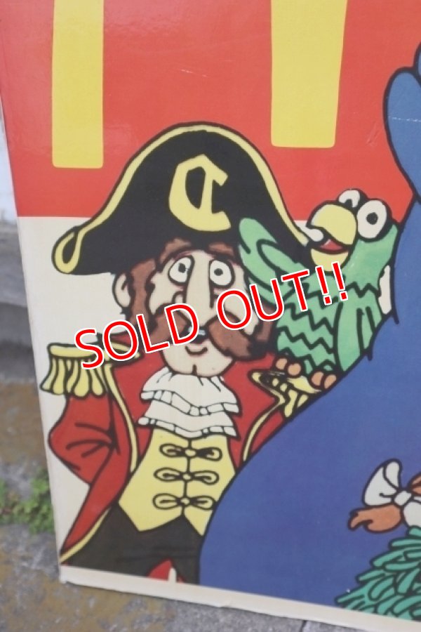 画像2: ct-250411-01 McDonald's Mc KIDS 1987 Characters Sign