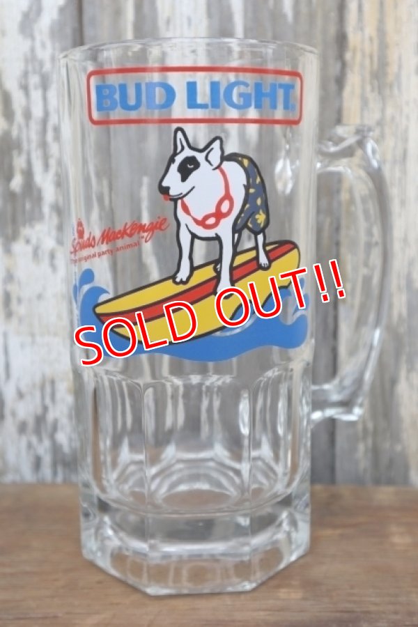 画像1: gs-250401-01 BUD LIGHT / Spuds Mackenzie 1980's Beer Mug