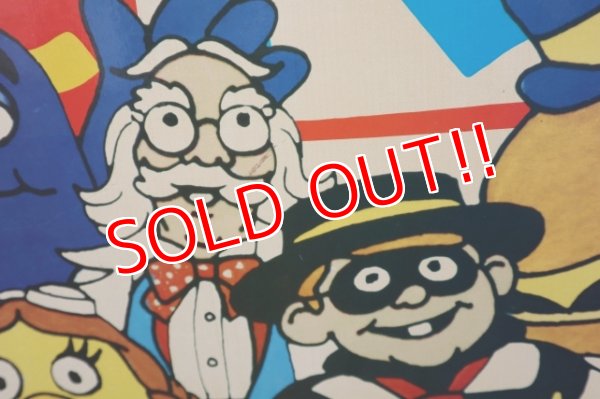 画像5: ct-250411-01 McDonald's Mc KIDS 1987 Characters Sign