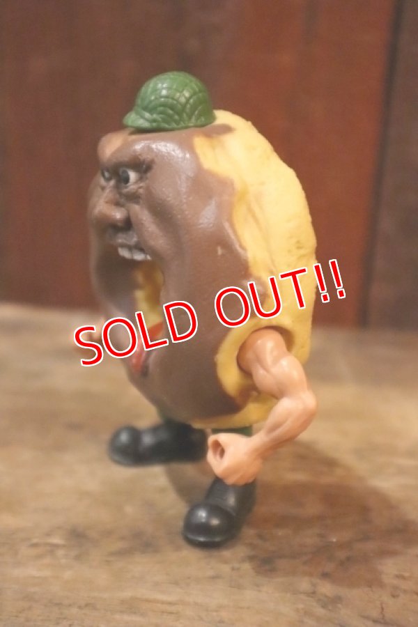 画像3: ct-250319-43 MATTEL 1988 FOOD FIGHTERS "MAJOR MUNCH" Action Figure 