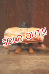 画像: ct-250319-41 MATTEL 1988 FOOD FIGHTERS "MEAN WEENER" Action Figure 