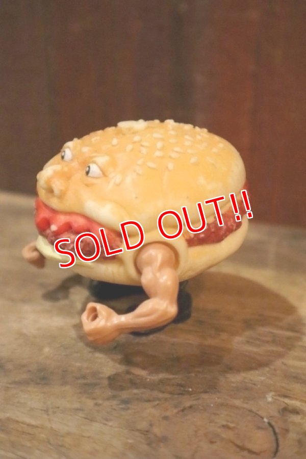 画像2: ct-250319-40 MATTEL 1988 FOOD FIGHTERS "BURGERDIER GENERAL" Action Figure 