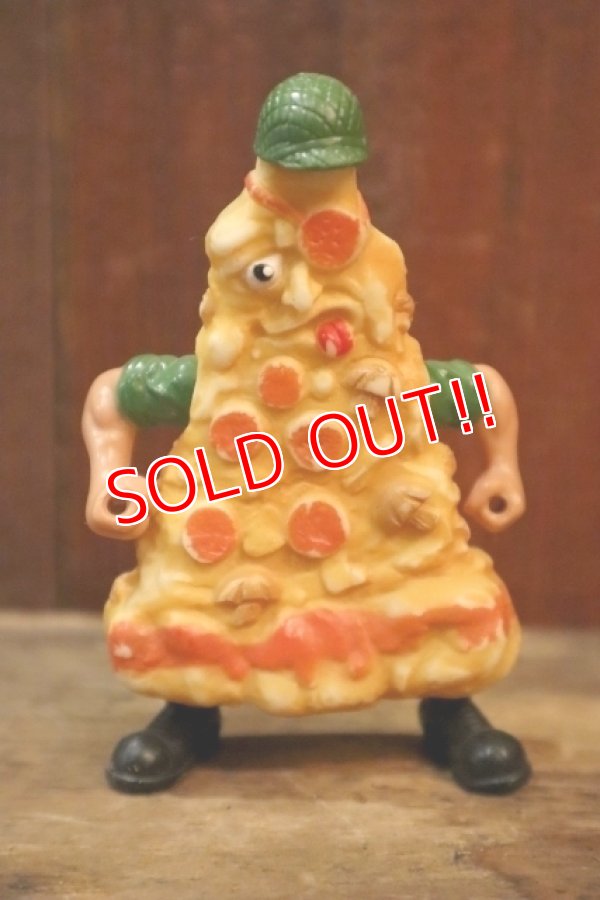 画像1: ct-250319-43 MATTEL 1988 FOOD FIGHTERS "PRIVATE PIZZA" Action Figure 