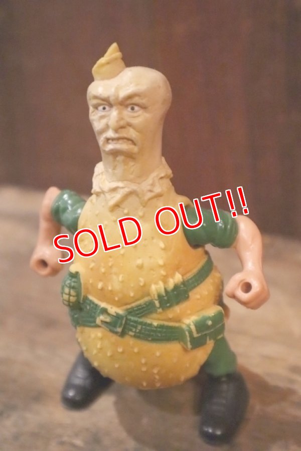 画像2: ct-250319-39 MATTEL 1988 FOOD FIGHTERS "LIEUTENANT LEGG" Action Figure 