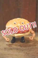 画像: ct-250319-40 MATTEL 1988 FOOD FIGHTERS "BURGERDIER GENERAL" Action Figure 