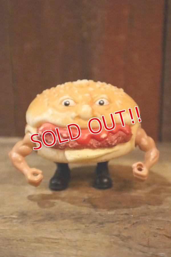 画像1: ct-250319-40 MATTEL 1988 FOOD FIGHTERS "BURGERDIER GENERAL" Action Figure 