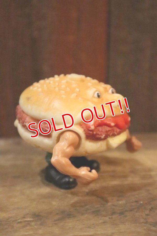 画像3: ct-250319-40 MATTEL 1988 FOOD FIGHTERS "BURGERDIER GENERAL" Action Figure 