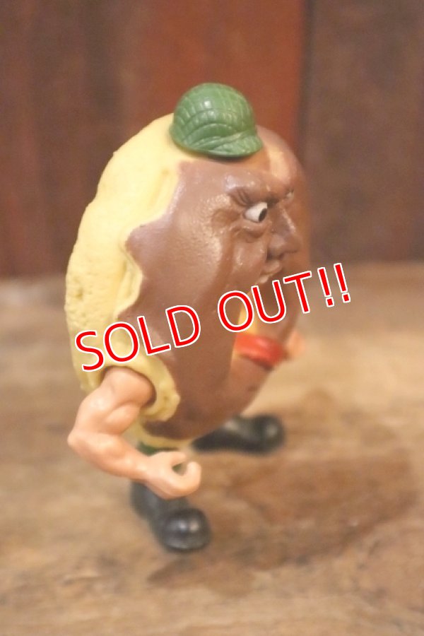画像4: ct-250319-43 MATTEL 1988 FOOD FIGHTERS "MAJOR MUNCH" Action Figure 