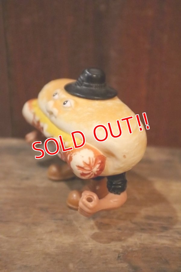 画像3: ct-250319-41 MATTEL 1988 FOOD FIGHTERS "MEAN WEENER" Action Figure 