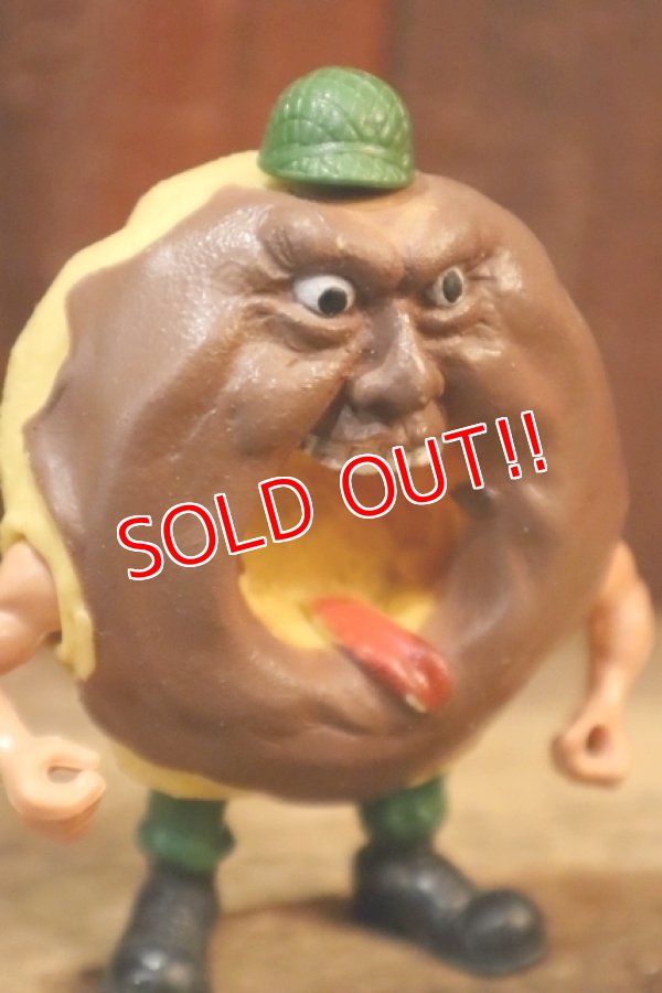 画像2: ct-250319-43 MATTEL 1988 FOOD FIGHTERS "MAJOR MUNCH" Action Figure 