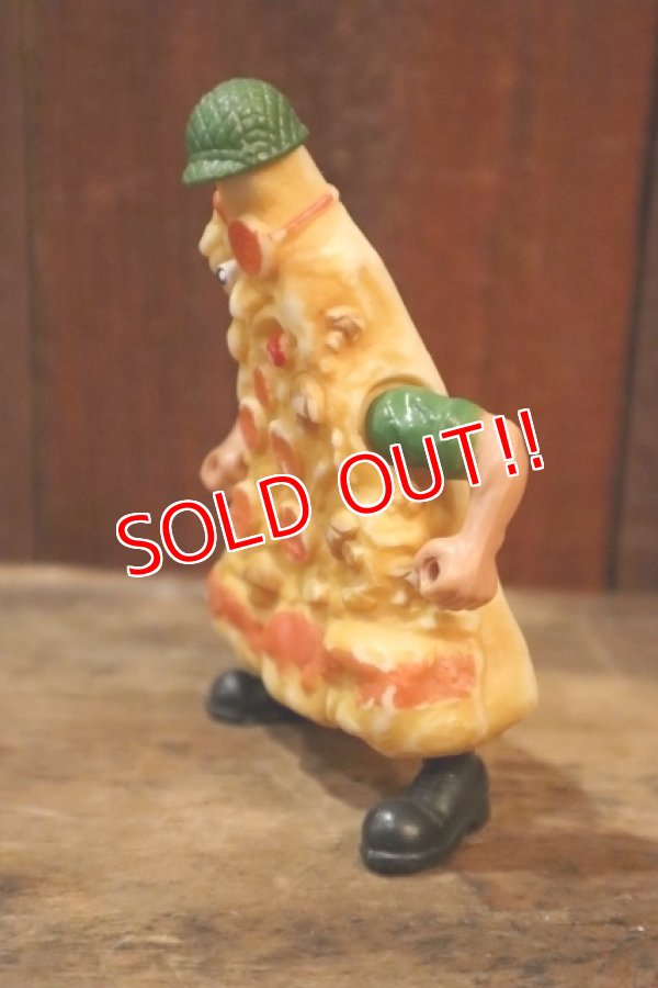 画像2: ct-250319-43 MATTEL 1988 FOOD FIGHTERS "PRIVATE PIZZA" Action Figure 