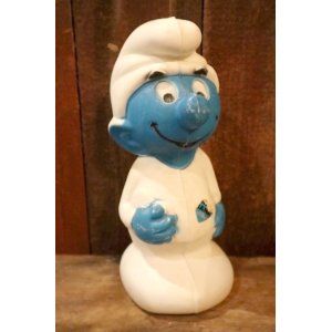 画像: ct-250404-10 Smurf / 1980's Plastic Coin Bank