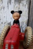 画像2: ct-250404-09 Mickey Mouse / SUN RUBBER 1940's Mickey's Tractor