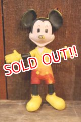 画像: ct-250320-37 Mickey Mouse / Lakeside Industries 1960's Bendable Figure