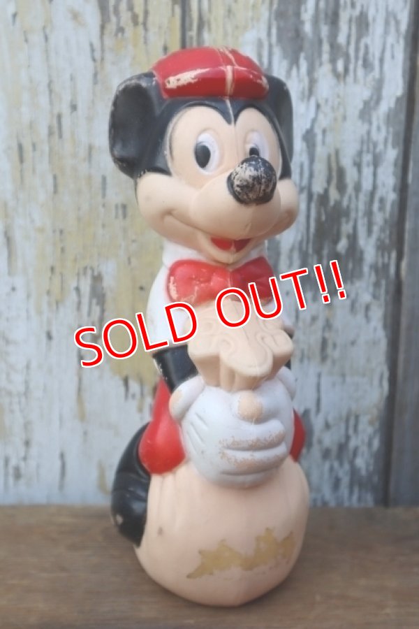 画像1: ct-250404-13 Mickey Mouse Club / 1960's Money Bag Sack Coin Bank