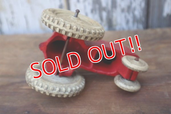 画像8: ct-250404-09 Mickey Mouse / SUN RUBBER 1940's Mickey's Tractor