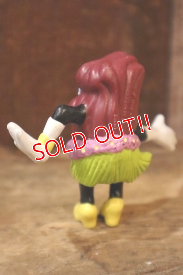 画像3: ct-250404-14 The California Raisins / 1989 PVC Figure "Girl With Grass Skirt"