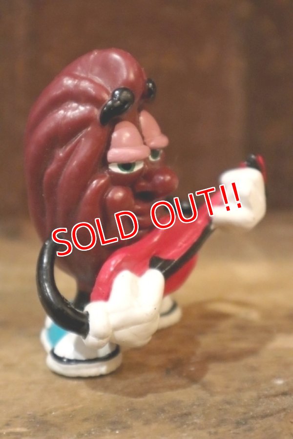 画像2: ct-250404-14 The California Raisins / 1988 PVC Figure "Red Guitar Player"
