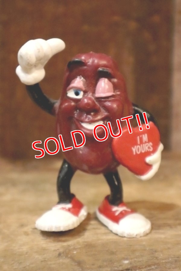 画像1: ct-250404-14 The California Raisins / 1988 PVC Figure "Valentine Man"