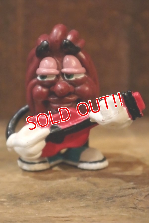 画像1: ct-250404-14 The California Raisins / 1988 PVC Figure "Red Guitar Player"