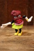 画像1: ct-250404-14 The California Raisins / 1989 PVC Figure "Girl With Grass Skirt"