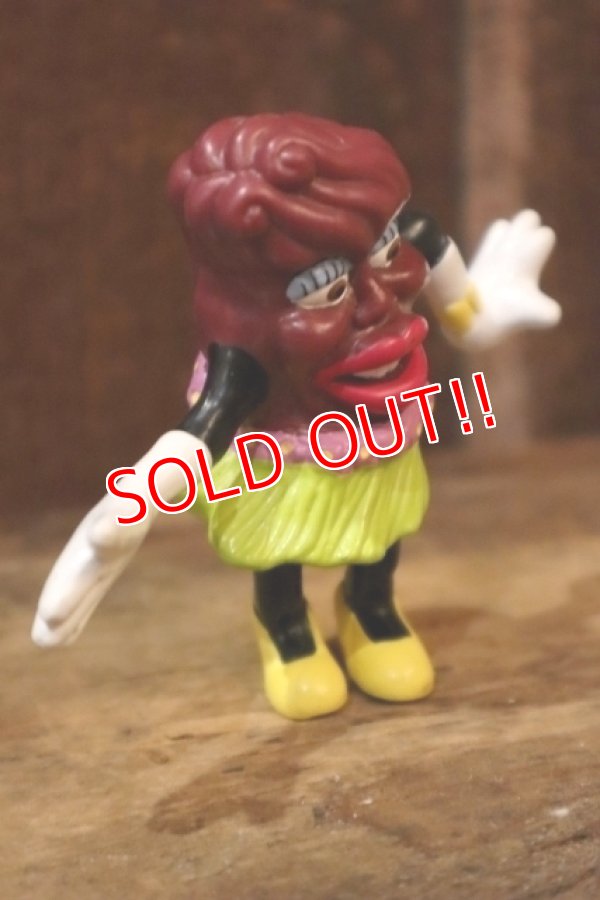 画像2: ct-250404-14 The California Raisins / 1989 PVC Figure "Girl With Grass Skirt"