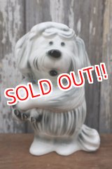 画像: ct-250401-02 FORD / 1950's-1960's Shaggy Dog Ceramic Coin Bank