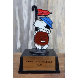 画像: ct-250404-11 Snoopy / AVIVA 1970's Trophy "WORLD'S GREATEST FAN"