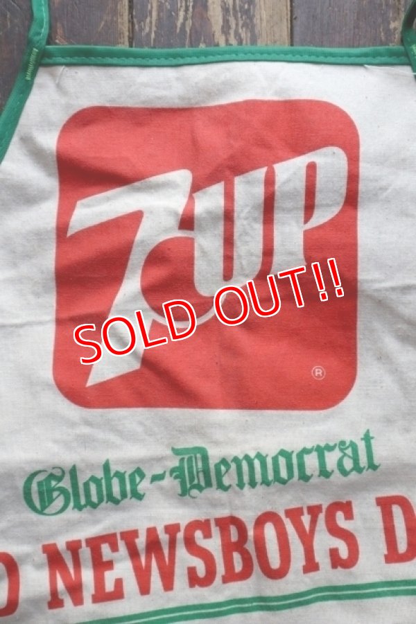 画像2: dp-250404-11 7 Up / Globe-Democrat OLD NEWSBOYS DAY 1980's Apron