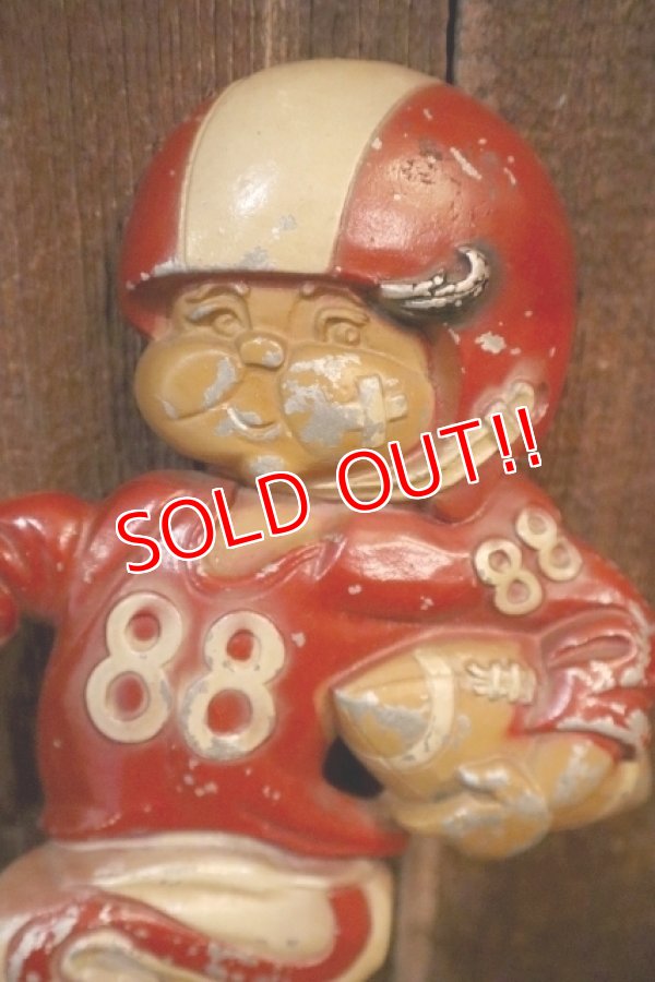 画像2: ct-250404-41 HOMCO 1976 Football Player Wall Deco (C)