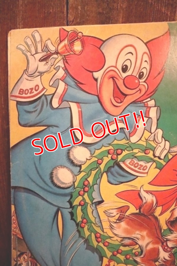 画像2: ct-250405-06 Bozo the Clown / 1970's BOZO'S Christmas SING A LONG LP Record