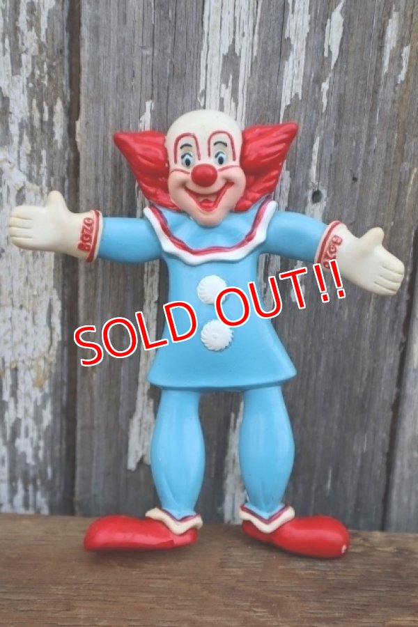 画像1: ct-250404-18 Bozo the Clown / JESCO 1980's Bendable Figure