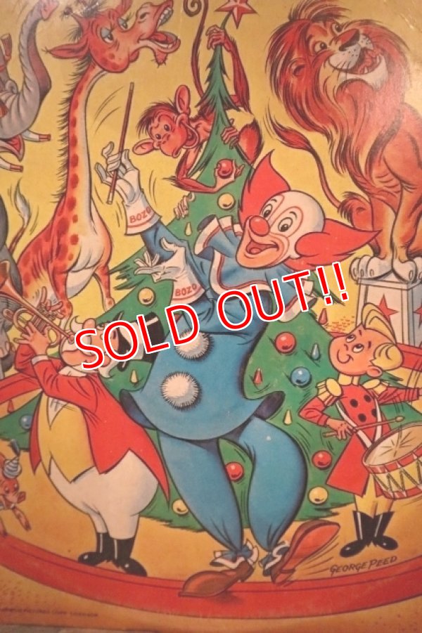 画像7: ct-250405-06 Bozo the Clown / 1970's BOZO'S Christmas SING A LONG LP Record
