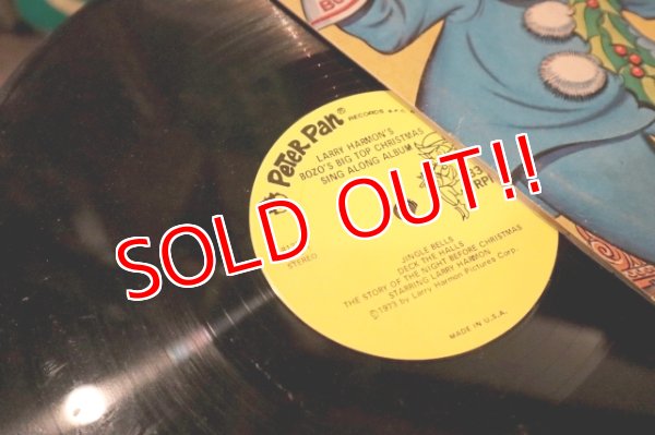 画像10: ct-250405-06 Bozo the Clown / 1970's BOZO'S Christmas SING A LONG LP Record