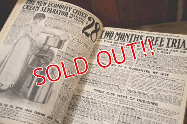 画像2: dp-250404-05 THE SEARS, ROEBUCK / 1908 EDITION Catalogue (1969年製)