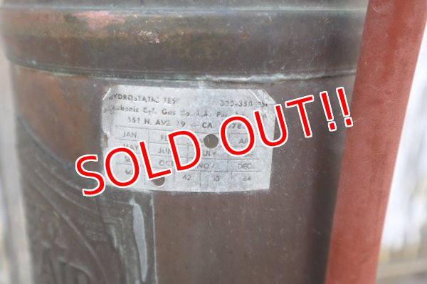 画像6: dp-250401-12 GENERAL QUICK AID 1940's-1950's Metal Fire Extinguisher