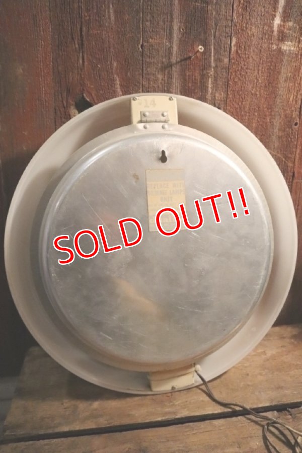 画像10: dp-250404-08 GENERAL ELECTRIC 1950's TV - RADIO SERVIVE Lighted Sign Clock