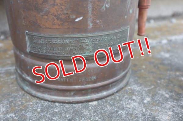 画像4: dp-250401-12 GENERAL QUICK AID 1940's-1950's Metal Fire Extinguisher